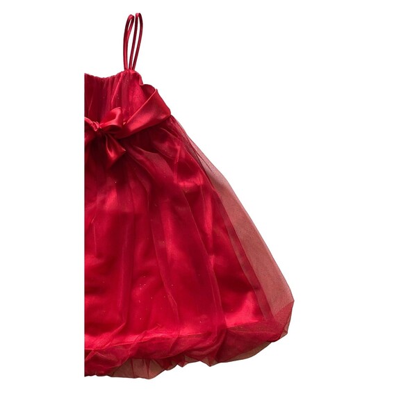 Sophia Young Designs Limited Girls Sparkle Tulle Dress Bubble Hem Size 8 - Picture 9 of 11